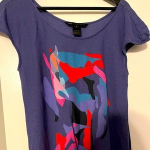 Marc Jacobs Cotton and Modal shirt with print - NWOT